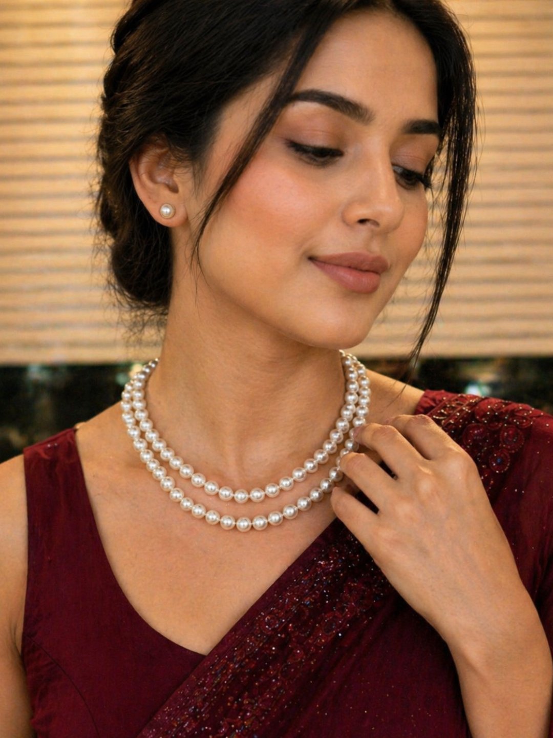 Classic White Pearl String