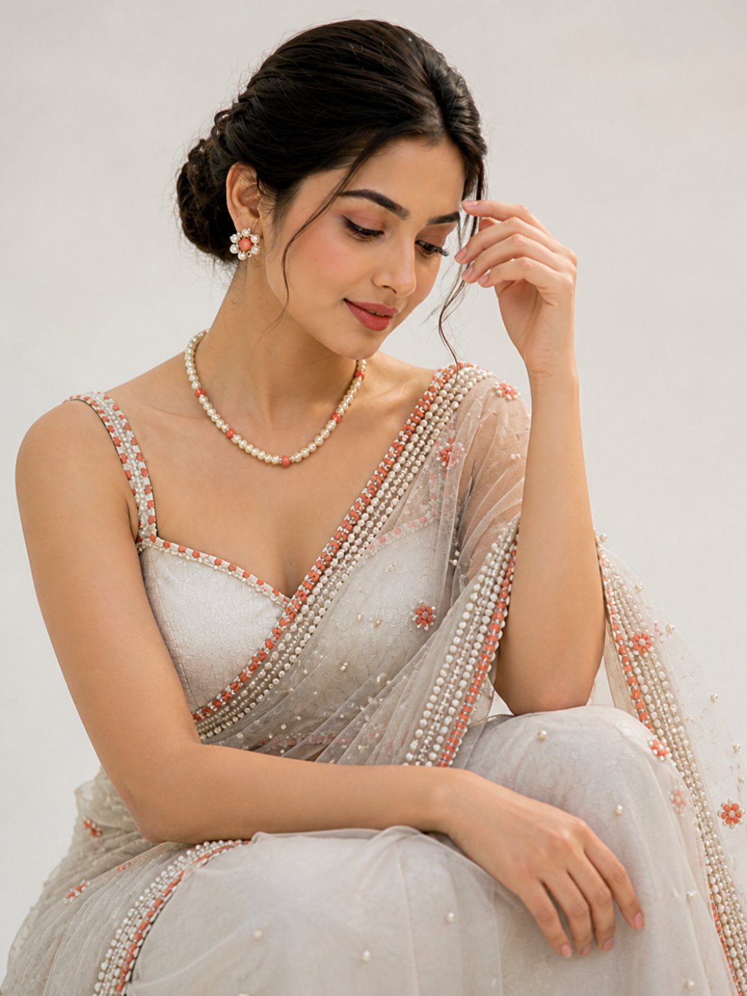 Complete Bridal Pearl Set